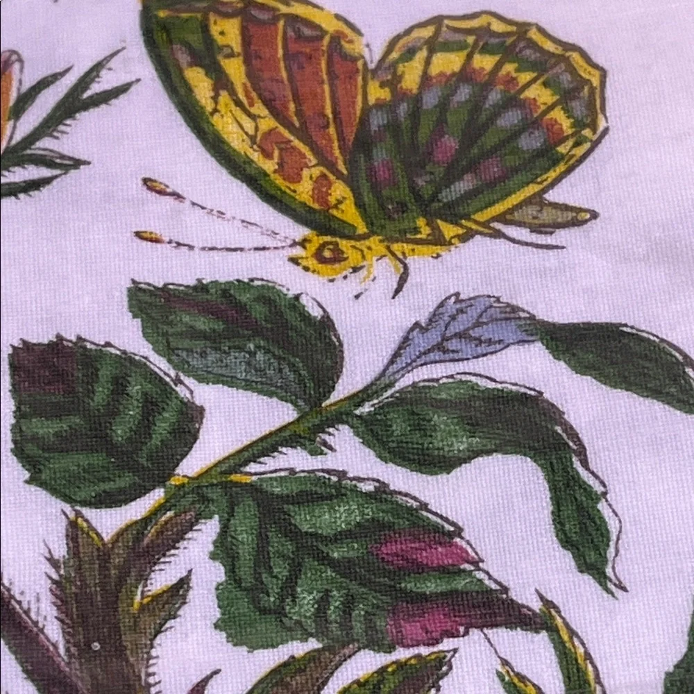 Portmeirion Botanical Napkins with Butterflies NWT 12 total
